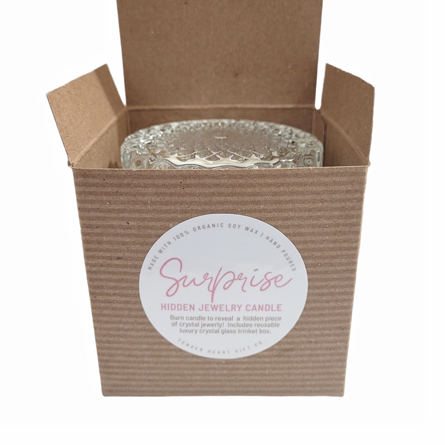 Hidden Jewelry Candle- Sterling Silver Collection